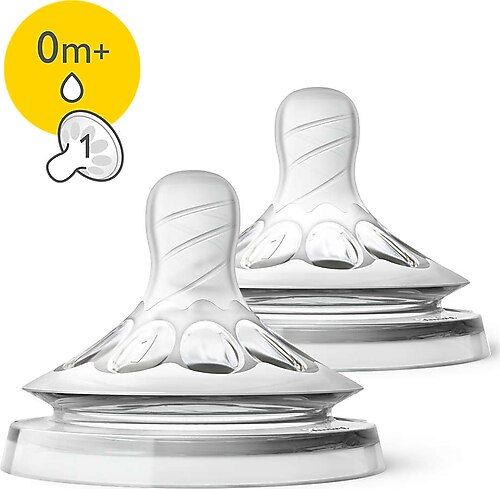 Avent SCF041/27 Natural Biberon Emziği Yenidoğan No: 1 2'li