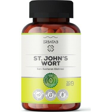 Erbatab Sarı Kantaron Ekstresi St.John's Wort 30 Kapsül