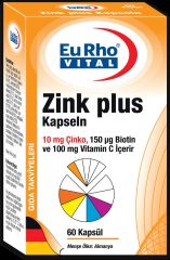 Eurho Vital Zink Plus 60 Kapsül