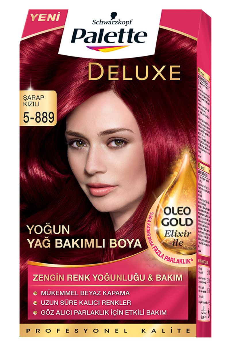 PALETTE DELUXE 5-889 SARAP KIZILI