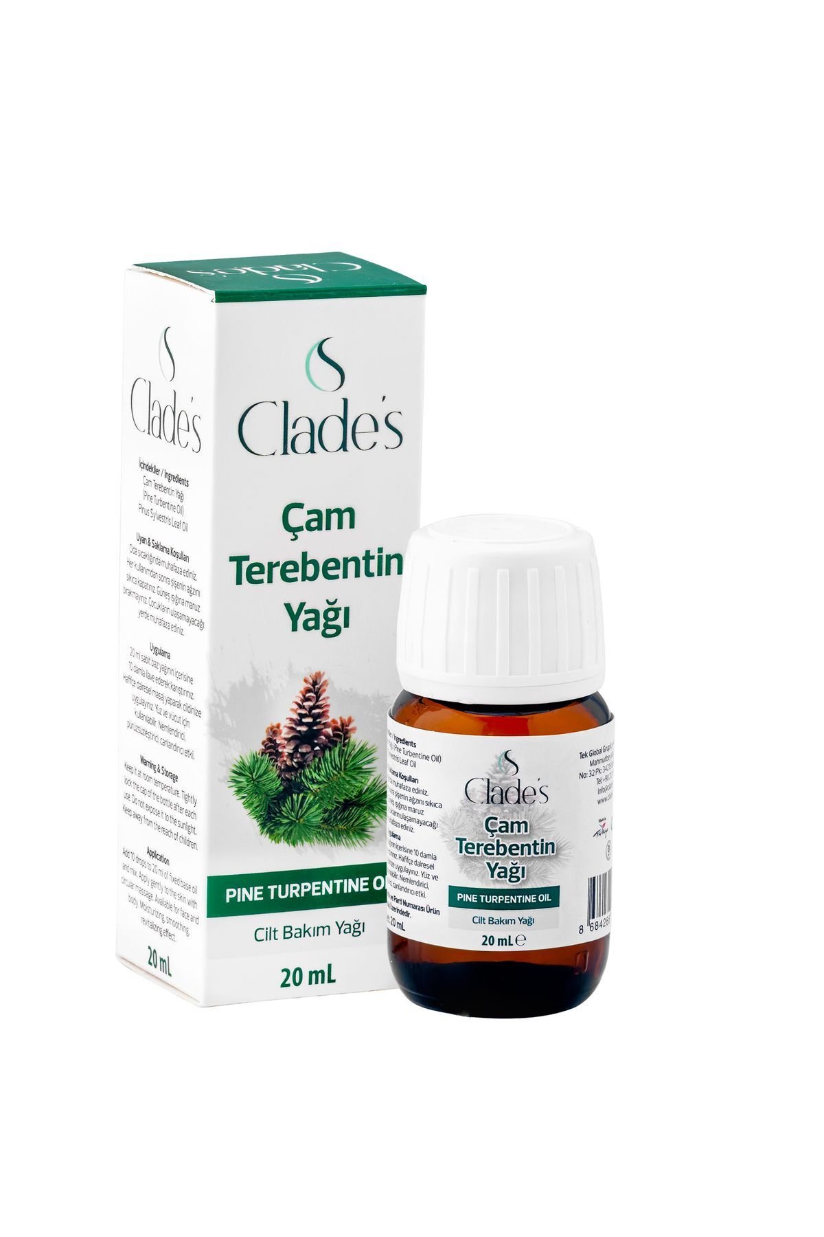 Clade's Çam Terebenti Yağı 20 ml