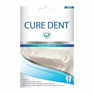 Cure Dent Kürdanlı Diş İpi 50'li
