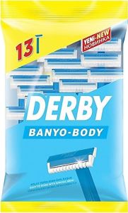 Derby Banyo Body Tıraş Bıçağı Poşet 10+3'lü Paket