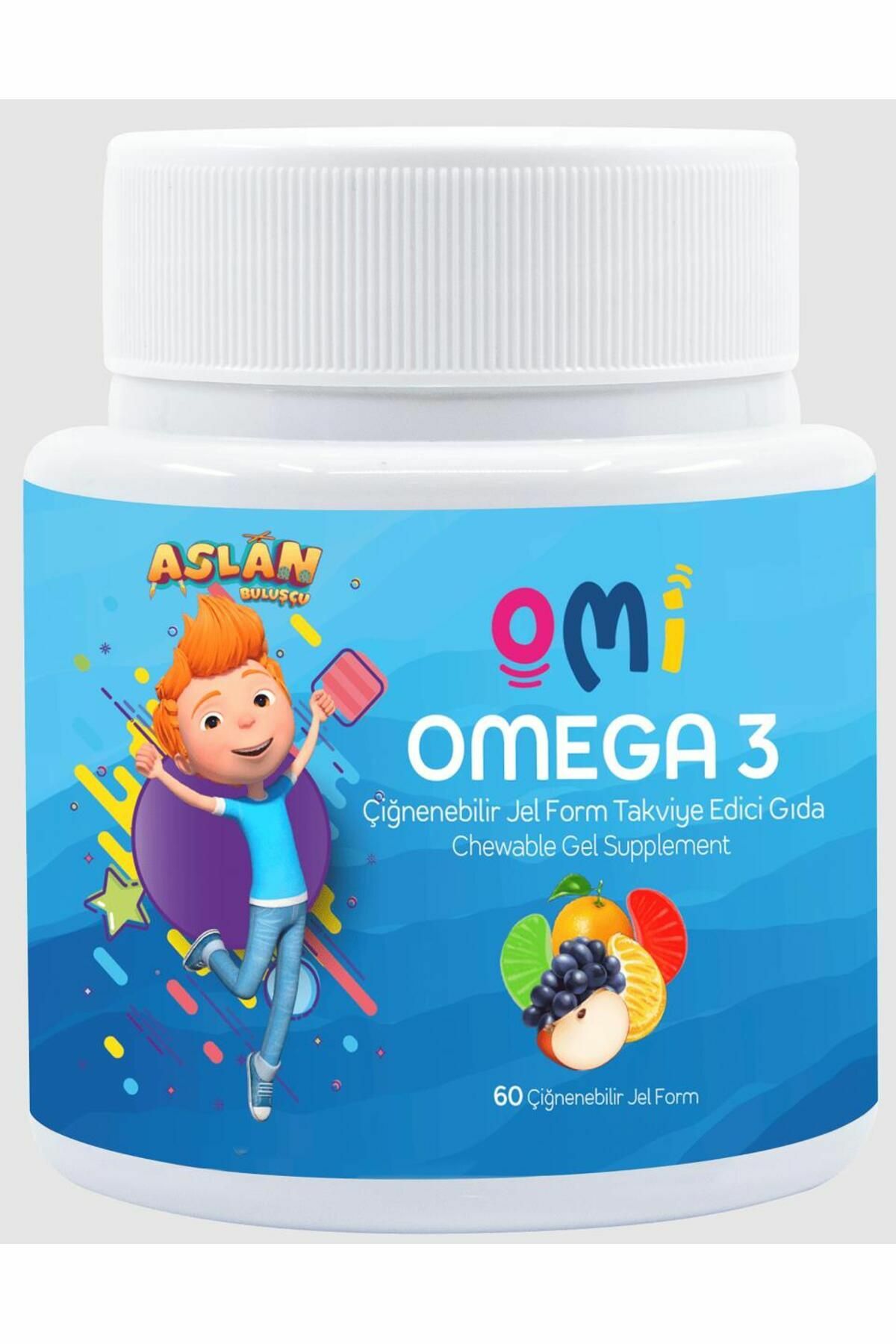 Omi Omega-3 60 Çiğnenebilir Jel Form
