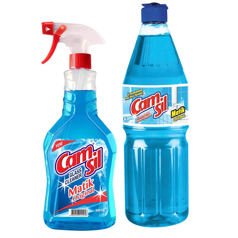 Camsil Parlat Sirke Formüllü Yeşil 750 Ml Matik