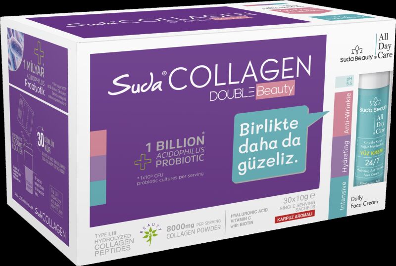 Suda Collagen Double Beauty Watermelon 10 gr 30 Saşe