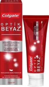 Colgate Optik Beyaz Parıldayan Beyazlık Diş Macunu 75 ml