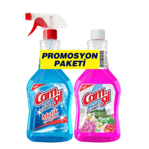 Camsil Promosyonlu 500 Ml Matik + 1 L Dökme Orjinal Mavi