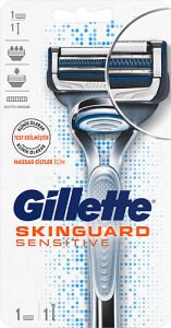 Gillette Skinguard Tıraş Makinesi 1 Up + Yedekli