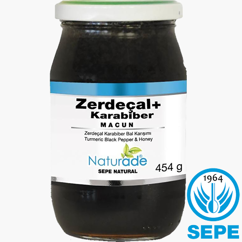 NATURADE Zerdeçal Karabiber Bal Karışım 454 gr Sepe Natural