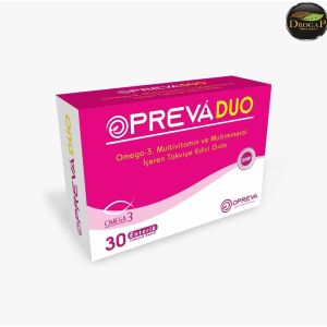 Opreva Duo Omega 3 Multivitamin Multimineral 30 Yumuşak Kapsül 30'lu