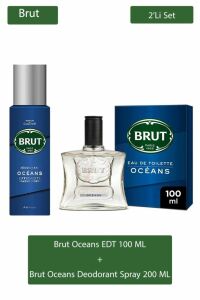 Brut Oceans Erkek Parfüm Seti EDT 100 ml