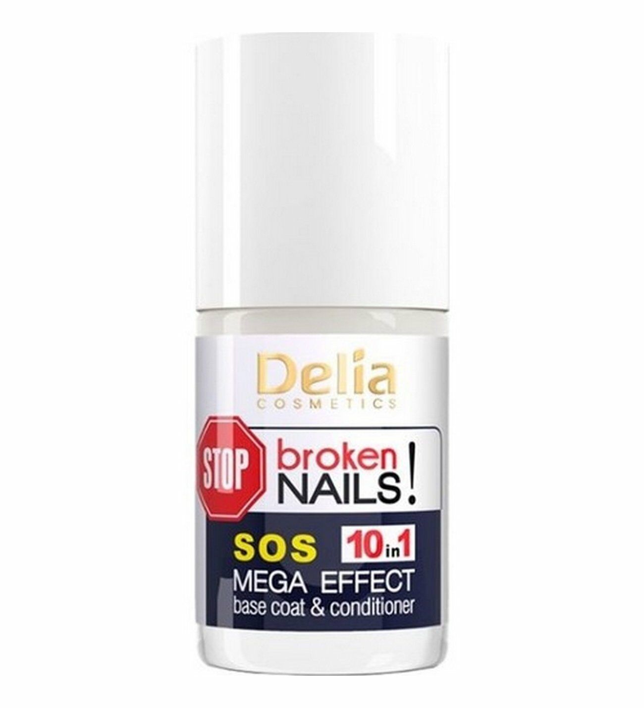 Delia Sos Mega Effect Base Coat  Conditioner Tırnak Güçlendirici 11 ml