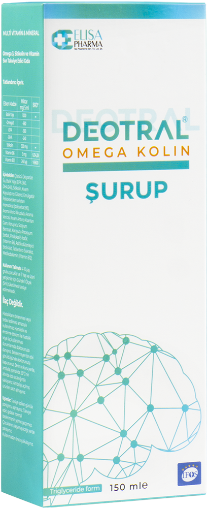Deotral Omega Kolin Surup 150 ml