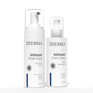 İzderma İntim Bakım Kremi ve Köpük Set 2'li 300 ml - 10 Adet