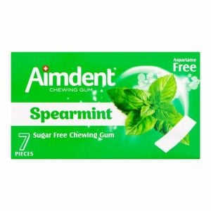 Aimdent Ağız Bakım Doğal Sakız Spearmint Yeşil Nane  Aromalı 7 Adet