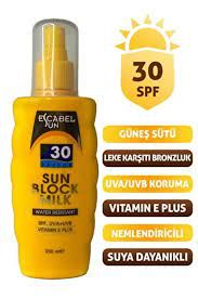 Escabel Sun Block Milk Sprey SPF30 200 ml