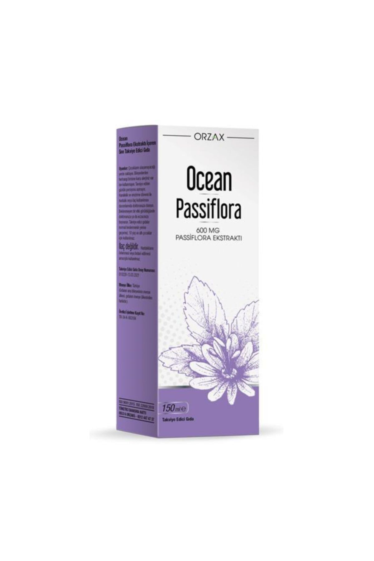Ocean Passiflora Şurup 150 ml