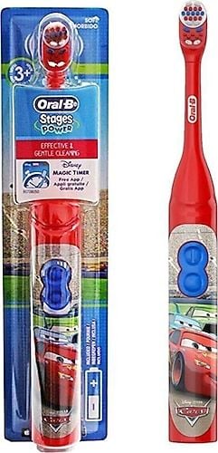 Oral-B Diş Fırçası Pilli Çocuklar İçin Stages Power Cars