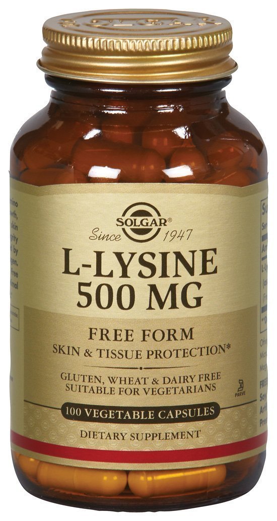 Solgar L-Lysine 500 Mg 50 V-Kapsül