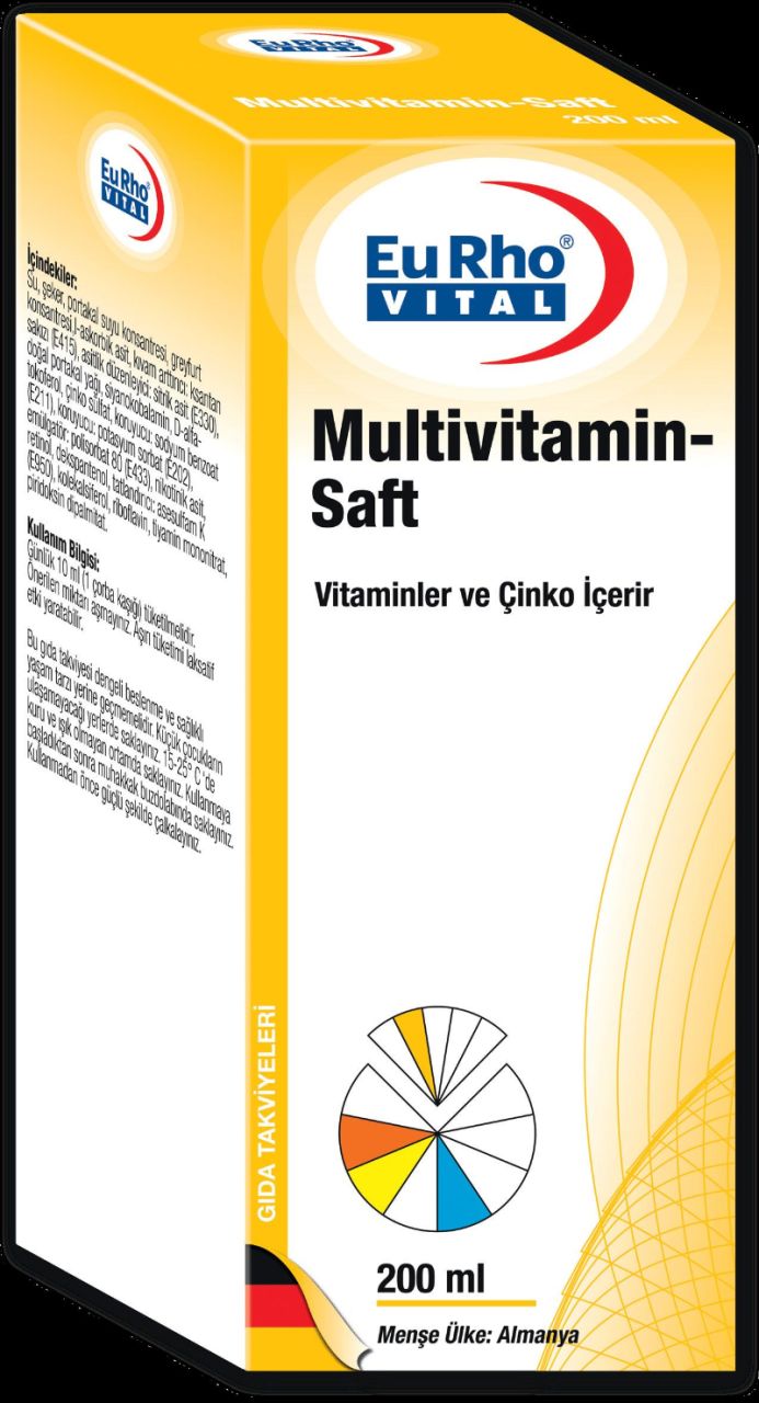 Eurho Vital Multivitamin Saft Für Kinder 200ml