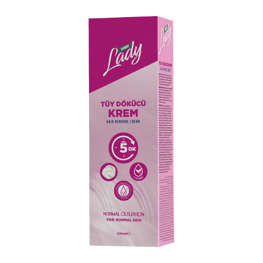 Derby Lady Tüy Dökücü Krem Normal Ciltler İçin 100 ml
