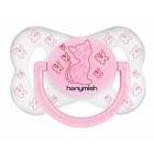 Hanymish 110 Şeffaf Kelebek Damaklı Emzik No: 2 - Pembe