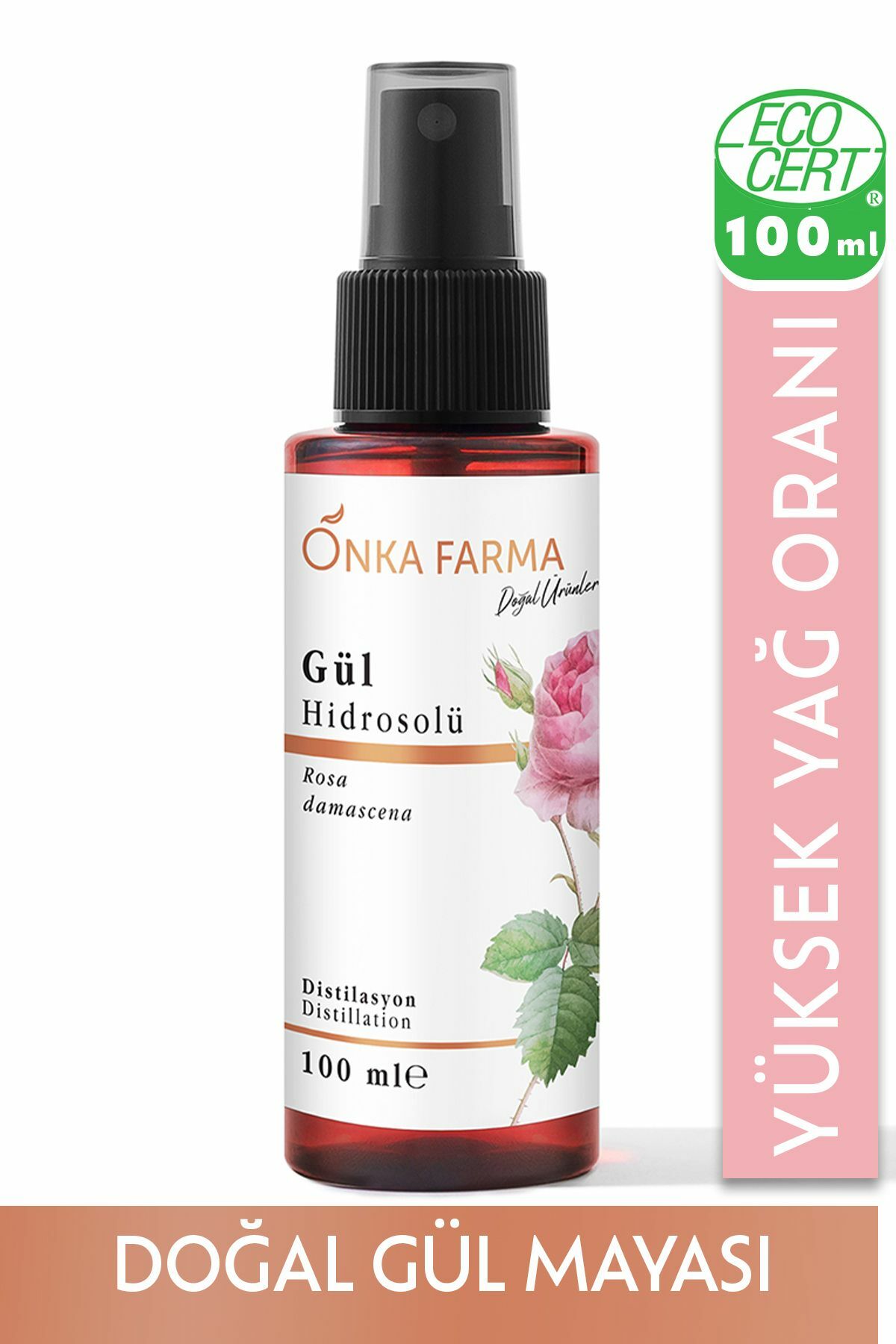 Onka Farma Gül Hidrosolü 100 ml