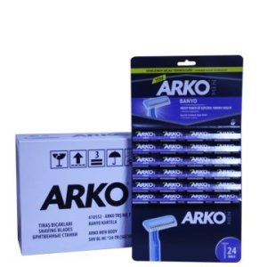 Arko Tıraş Bıçağı T1 Banyo Kartela 48li Paket