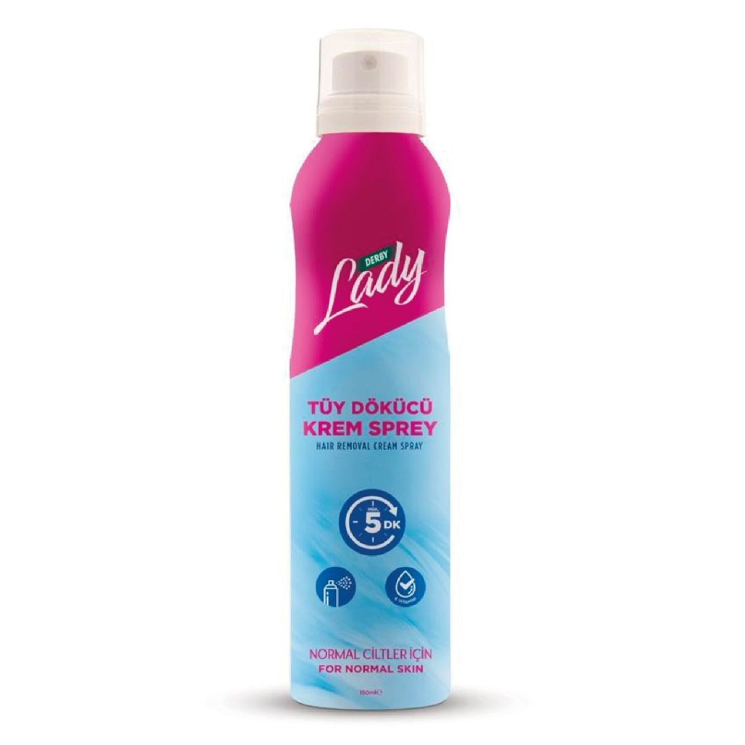 Derby Lady Tüy Dökücü Krem Sprey Normal Ciltler İçin 150 ml