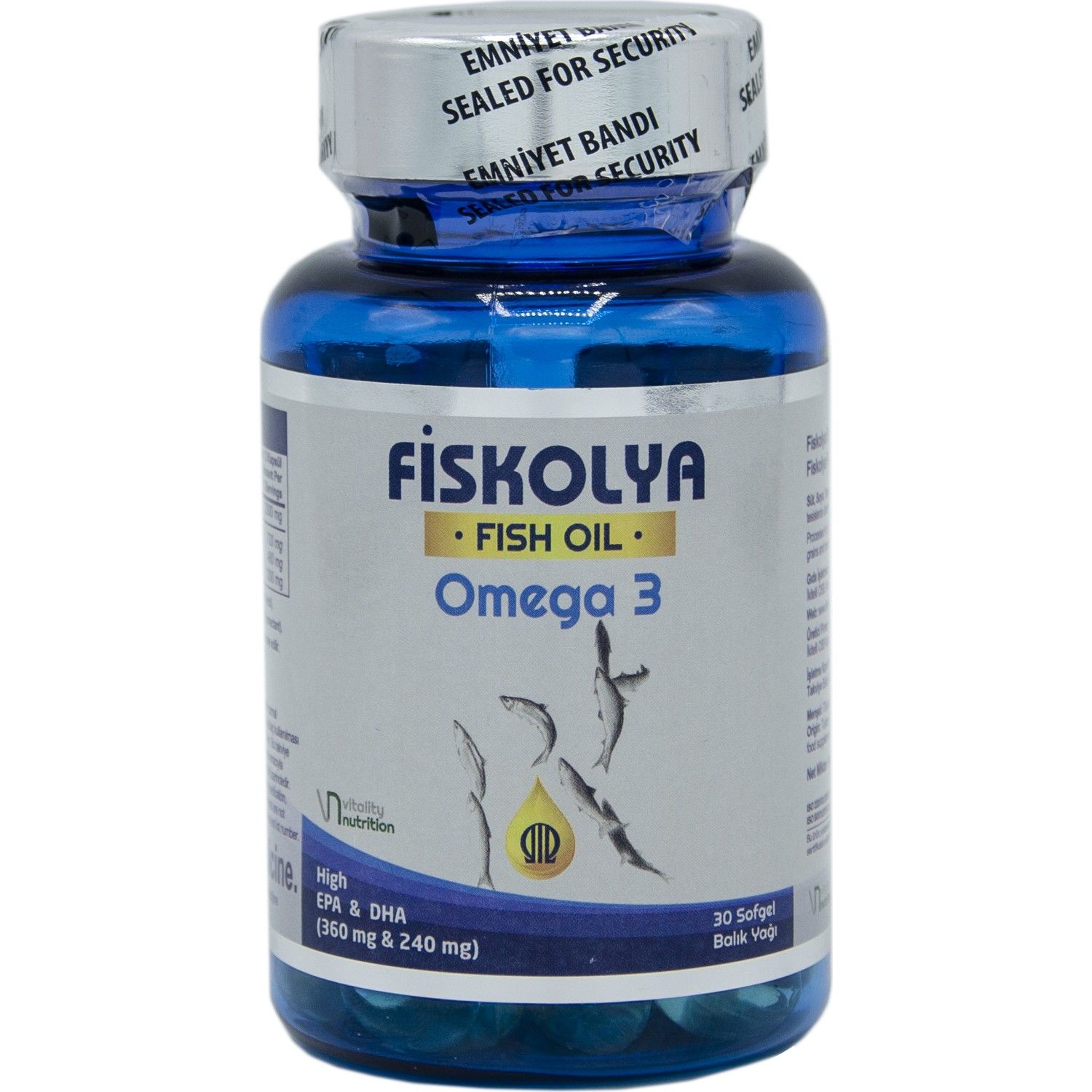 Fiskolya Omega 3 Balık Yağı 30 Tablet