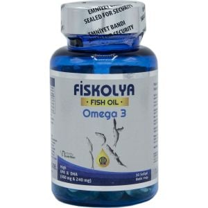 Fiskolya Omega 3 Balık Yağı 30 Tablet