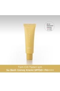Sopure Tüm Cilt Tipleri İçin Su Bazlı Güneş Kremi PA++++ SPF50+ 50 ml