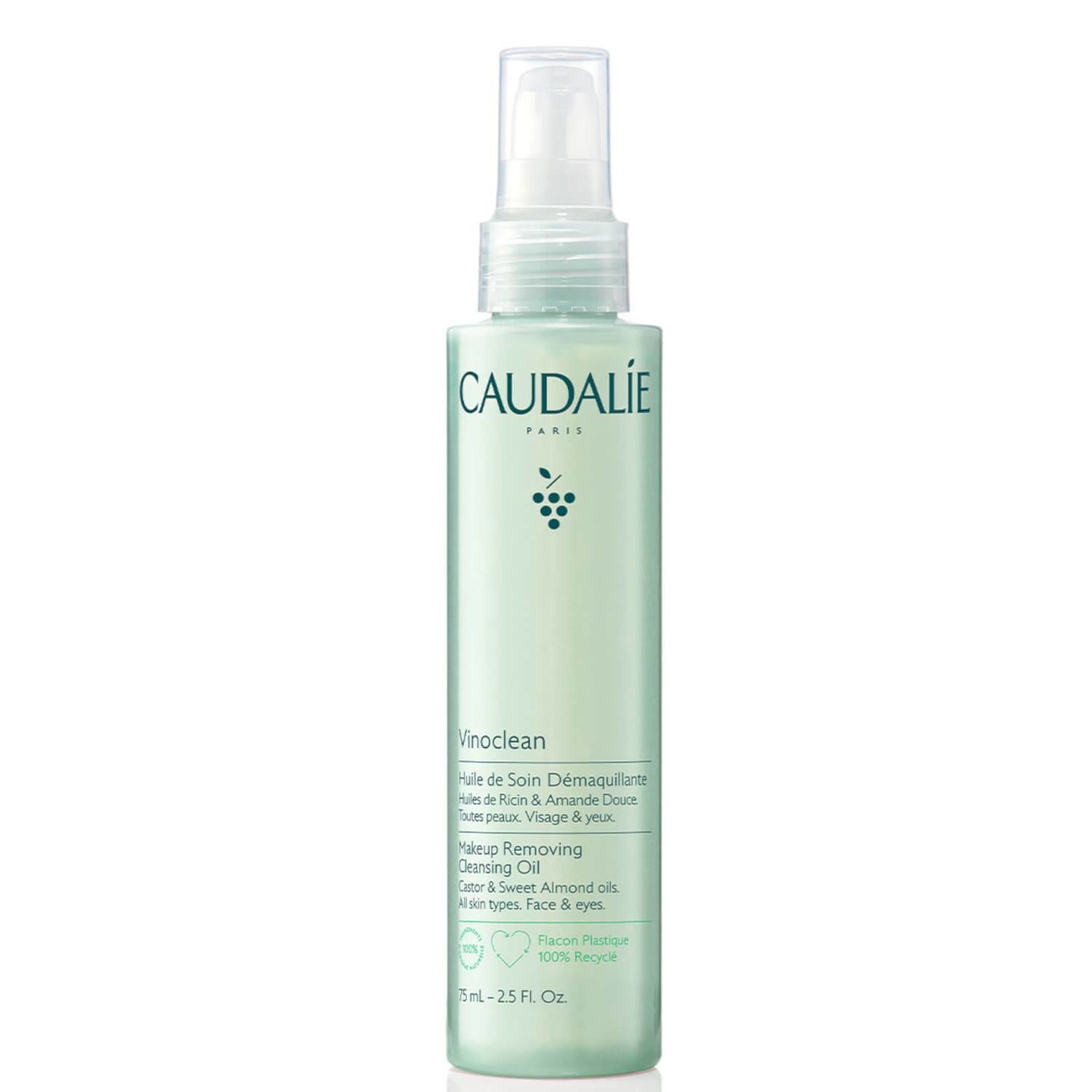 Caudalie Vinoclean Make Up Removing Cleansing Oil 75 ml