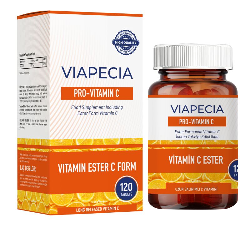 Vıapecıa Pro-Vıtamın C 120 Tab