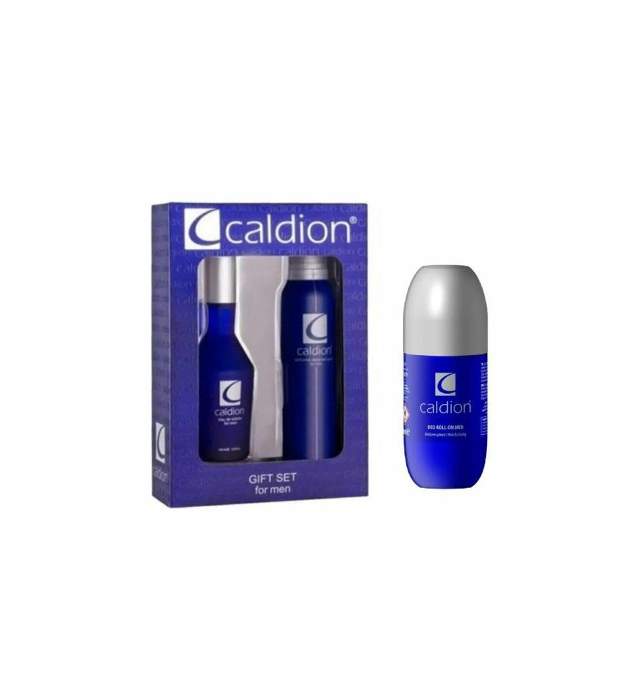 Caldion Classic Erkek Parfüm EDT 50 ml + Deodorant 150 ml + Roll On Caldion 50 ml 2'li Set
