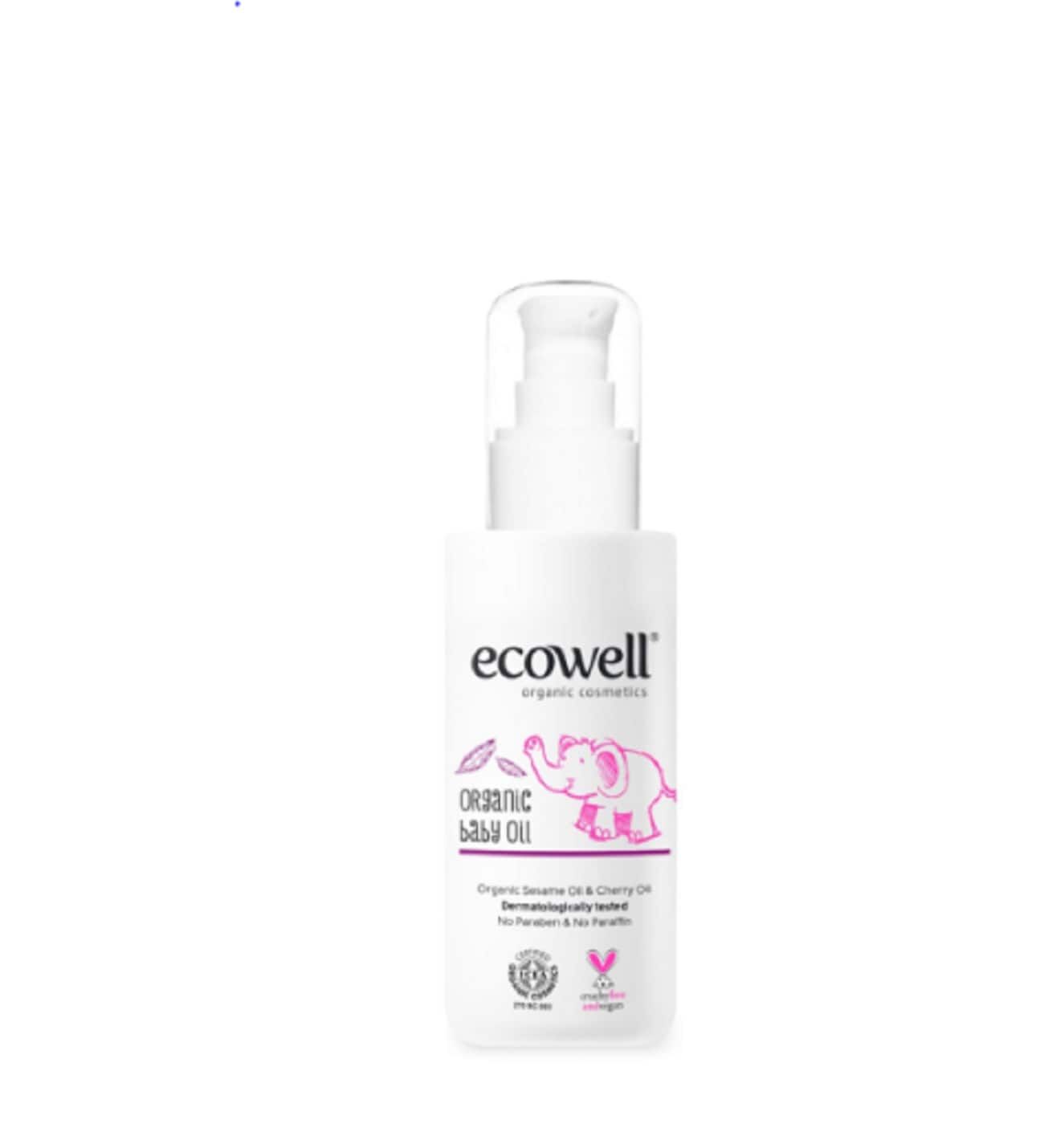 Ecowell Organik Bebe Yağı 100 ml 10 Adet