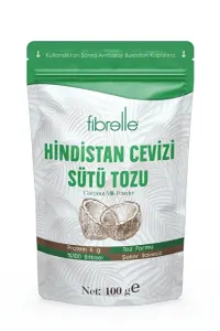 Fibrelle Hindistan Cevizi Sütü Tozu 100 gr