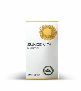 Sunde Vita Vitamin D 250 Kapsül