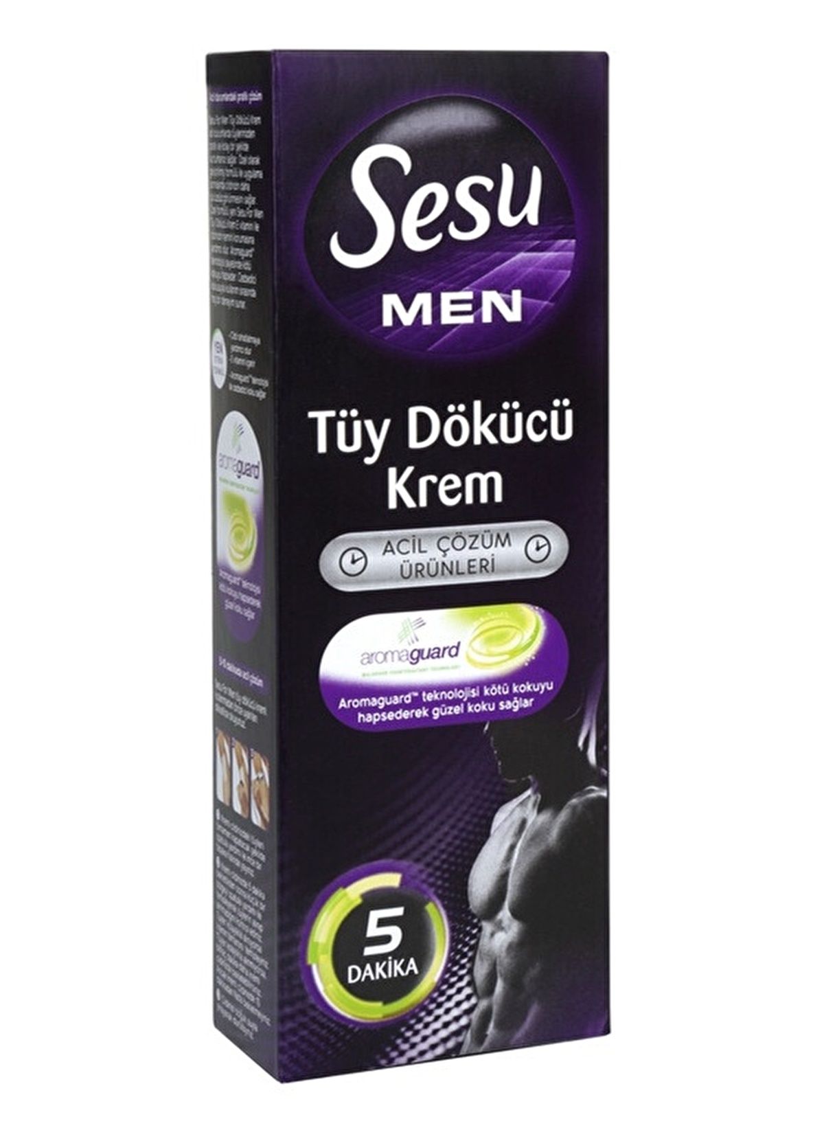 Sesu Erkekler İçin Tüy Dökücü Krem 100 ml