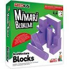 Kumtoys Mimari Bloklar Ahşap Akıl Zeka Eğitici Oyuncak