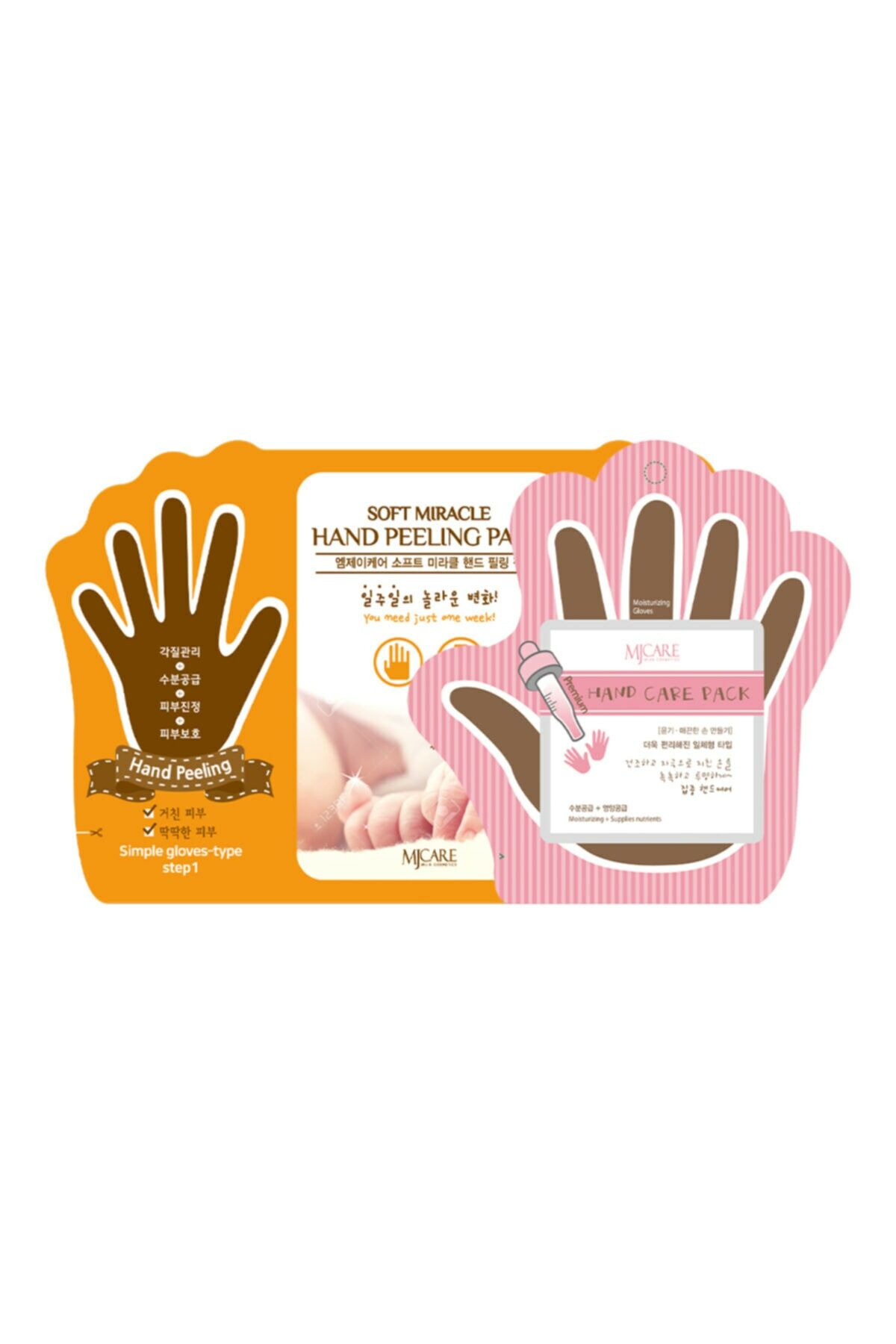 Mj Care Hand Care Pack Tekli El Maskesi