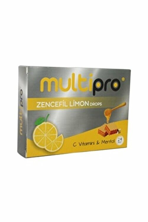 Multipro Zencefil Limon Drops 24 Adet