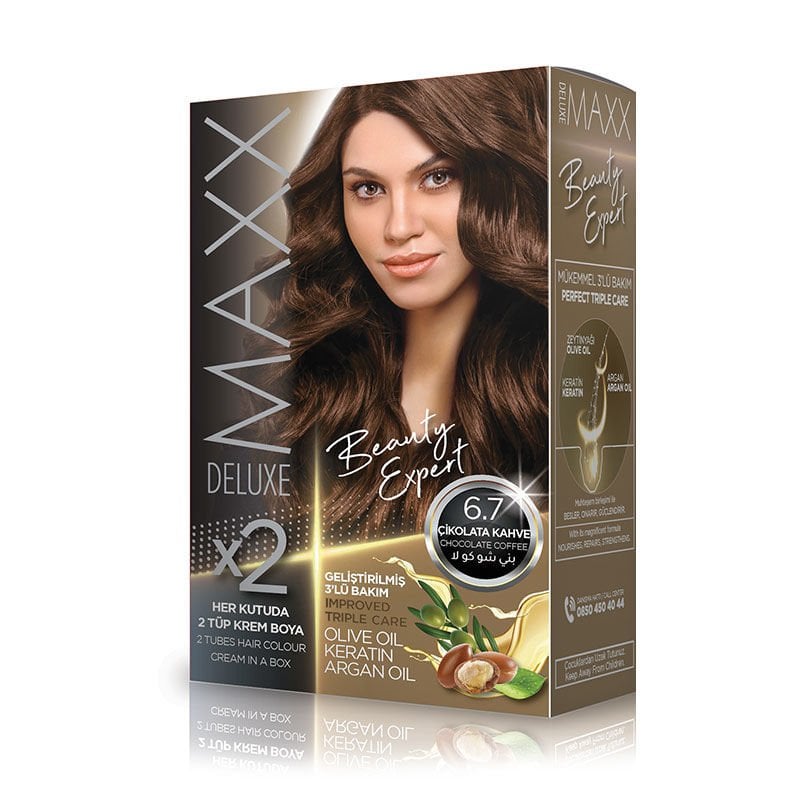 Maxx Deluxe Saç Boyası 6.7 Çikolata Kahve