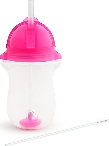 Munchkin Mucize 360° Alıştırma Bardağı 12 Ay 296 ml - Pembe