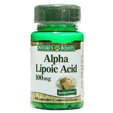 Nature's Bounty Alpha Lipoic Acid 100 mg 60 Kapsül
