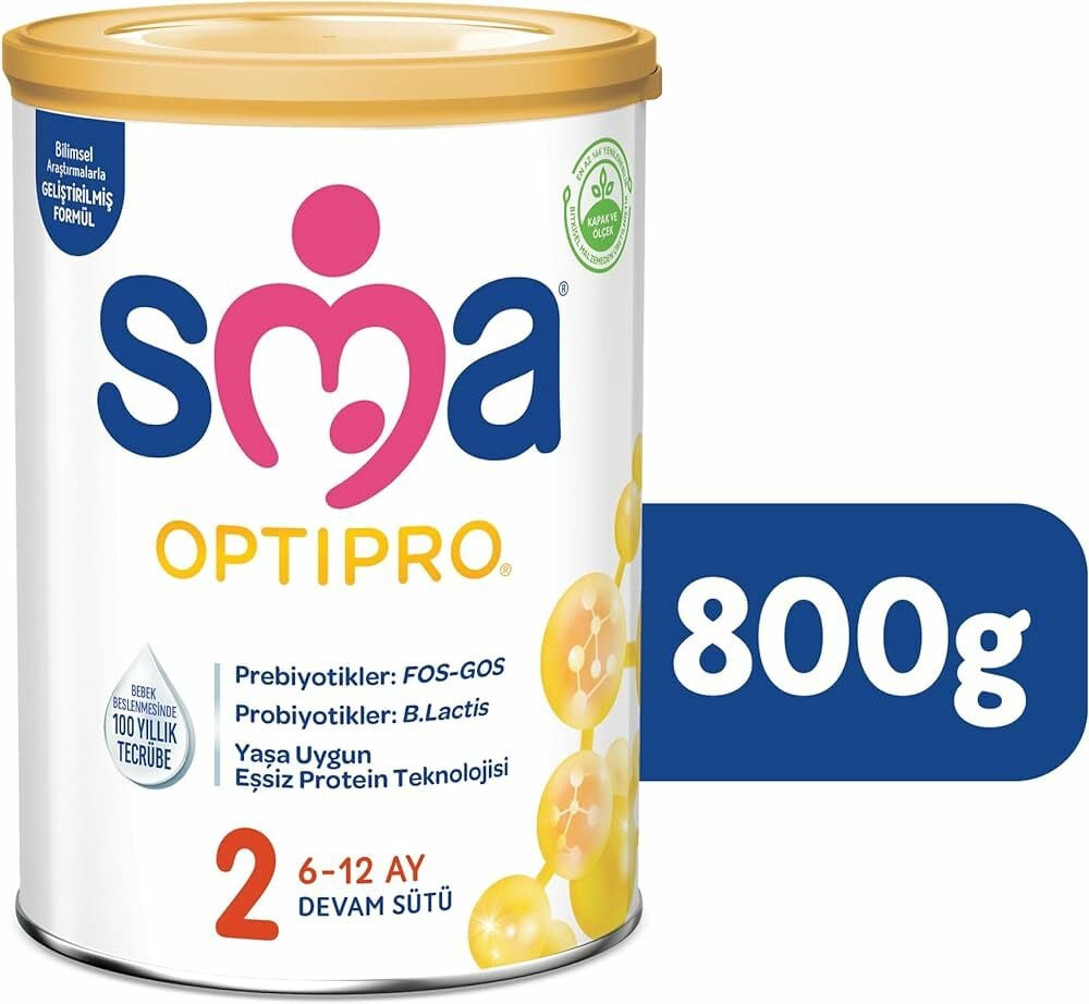 Sma Optipro Probiyotik 2 Bebek Devam Sütü 6-12 Ay 800 gr
