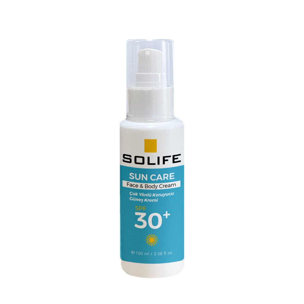 Solife Sun Care Çok Yönlü Koruyucu Güneş Kremi SPF30 100 ml