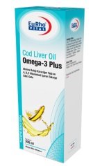 Eurho Vital Cod Liver Oil Omega-3 Plus 200ml