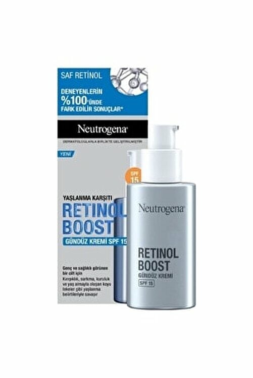 Neutrogena Retinol Boost Yaşlanma Karşıtı Gündüz Kremi SPF15 50 ml